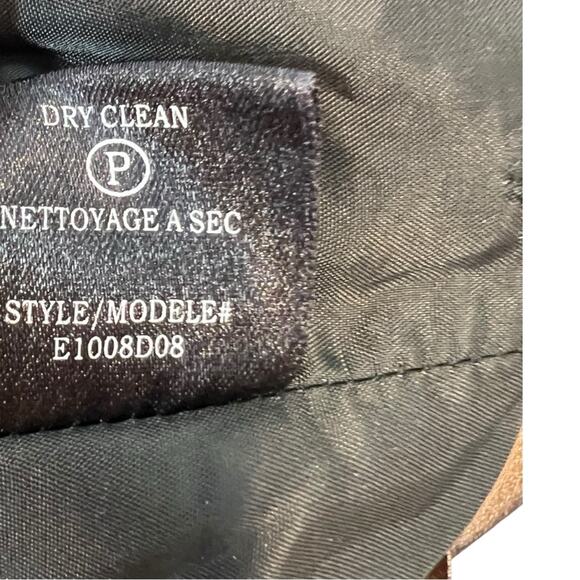 ROBERT RODRIGUEZ Metallic Mini Cocktail Dress One Shoulder Sheath Bronze Size 0 - Picture 10 of 16